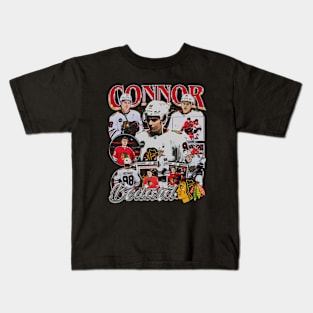 Connor Bedard Vintage Bootleg Kids T-Shirt